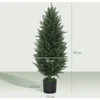 Koduva 2 dalių dirbtinių kiparisų rinkinys, žali, 90 cm