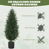 Koduva 2 dalių dirbtinių kiparisų rinkinys, žali, 90 cm
