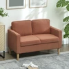 Koduva 2-vietė sofa su daiktadėže, oranžinė, 117 x 63 x 79 cm