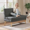 Koduva 2 vietų sofa, tamsiai pilka, 118 x 68 x 90 cm