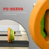 Koduva 20 kg hantelių rinkinys, oranžinė, žalia, geltona, metalas