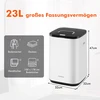 Promotion 23L Rankšluosčių Šildytuvas Su Laikmačiu Baltas