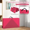 Promotion 240cm PU odos sulankstomas gimnastikos kilimėlis rožinis