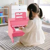 Koduva 25 klavišų vaikų mini skaitmeninis pianinas rožinis