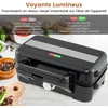 Sumuštinių keptuvas Promotion 3-in-1 Elektrinis Vaflių, Sumuštinių ir Keptuvės Aparatas Juodas