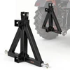 VEVOR 3 taškų priekabos vilktis S-08 su 50,8 mm imtuvu, juoda, 55 x 16,5 x 54,5 cm