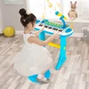 Koduva 31 klavišų vaikų pianinas su mikrofonu, mėlynas