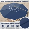Koduva 3m saulės skėtis terasai, mėlynas