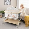 Koduva 4-in-1 nešiojama kūdikio lovelė su tinkleliu ir čiužiniu smėlio spalvos