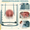 Koduva 4-in-1 vaikų čiuožykla ir sūpynės žaidimų rinkinys žalias