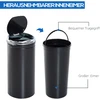Koduva 42 l sensorinė šiukšliadėžė, automatinė, juoda, nerūdijančio metalo