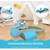 Koduva 5 dalių minkštų putų kaladėlių rinkinys vaikams, daugiaspalvis