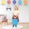Promotion 6 vnt. 15" kvadratinės minkštos pagalvėlės vaikams su rankenomis mėlynas komplektas