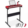 Koduva 61 klavišų vaikų pianinas, raudonas spalvos
