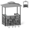 Lauko baldų komplektas Koduva 6.5x4x8 ft Grilio Pavėsinė Komplektas