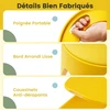 Koduva 8 vnt. plastikiniai sulankstomi kėdės 46 cm