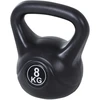 Virdulys Koduva 8kg kettlebell, juoda, plastikas ir smėlis