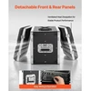 VEVOR 8U rack dėklas, ABS, 310 mm gylis, 47 x 45,6 x 56,5 cm