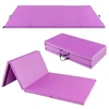 Promotion 8x4 pėdų sulankstoma gimnastikos kilimėlis - violetinis