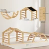 Koduva 9-in-1 vidaus laipiojimo rinkinys vaikams, rampos, čiuožyklos, kopetėlės, lenta, medinis