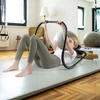 Koduva AB treniruoklis fitness crunch workout exerciser su galvos atrama, juodas