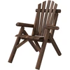 Koduva Adirondack sodo kėdė, anglies spalvos, iki 113 kg