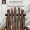 Koduva Adirondack sodo kėdė, anglies spalvos, iki 113 kg