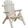 Koduva Adirondack sodo kėdė su porankiais, natūrali, 83 x 68 x 101 cm