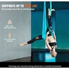 VEVOR Aerial yoga sūpynės ir silkė, 11 jardų, mėlynos