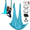 VEVOR Aerial yoga sūpynės ir silkė, 11 jardų, mėlynos