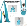 VEVOR Aerial yoga sūpynės ir silkė, 11 jardų, mėlynos