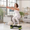 Koduva Aerobinis step platformos laiptelis, reguliuojamas aukštis, juodas, žalias, 80 x 31 x 10-20 cm
