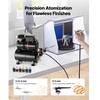 VEVOR Aerografo rinkinys su kompresoriumi TC-20B, 120 W, 3 dvigubo veikimo aerografai, 35 x 19 x 41 cm