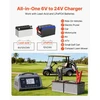 Koduva Akumuliatoriaus įkroviklis VEVOR XFH-SS04, 25 A, 6 V / 12 V / 24 V, LiFePO4 ir švino-rūgštiniams akumuliatoriams