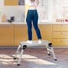 Promotion Aliuminio sulankstoma darbo platforma su saugos užrakinimu