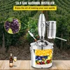 Koduva Alkoholio distiliatorius VEVOR, 70 l, su termometru ir fermentacijos baku