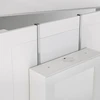 Koduva Antduriai kabliukai papuošalų spintelei, 2 vnt., plieniniai, sidabriniai, 1,2 x 2,2 x 32 cm