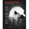 Koduva Apsauginis šalmas VEVOR su skydeliu, ABS, baltas, galvos apimčiai 53-64 cm