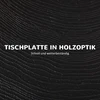 Koduva Apvalus sulankstomas sodo stalas 2 asmenims, medžio išvaizda, plienas ir HDPE, tamsiai pilkas, Ø60 x 73 cm