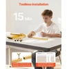 Koduva Arkinis dekoracijų stovas VEVOR, metalinis, auksinis, 2,2 x 1,2 m