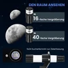 Koduva Astronominis refraktorinis teleskopas pradedantiesiems su stovu, 70 mm, baltas ir juodas