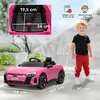 Koduva Audi RS E-tron GT vaikiškas elektrinis automobilis, rožinis, 103 x 58 x 41 cm