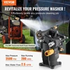 VEVOR Aukšto slėgio plovyklos siurblys QXB-1, horizontalus, 19 mm velenas, 241 bar, 9,5 l/min