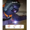 Koduva Automatinio tamsėjimo suvirinimo lęšis VEVOR TC108, 108 x 51 mm, 10 atspalvio, su 2 lanko jutikliais