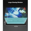 Koduva Automatinio tamsėjimo suvirinimo lęšis VEVOR TC108, 108 x 51 mm, 10 atspalvio, su 2 lanko jutikliais