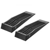 VEVOR Automobilio rampos TS260, 2 vnt., juodos, PP, 70 x 20 x 8 cm, 9072 kg GVW