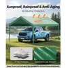 VEVOR Automobilio stoginės atsarginė danga SXYQCPBL10X20, 3 x 6 m, tamsiai žalia, rėmas nepridedamas