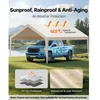 Koduva Automobilio stoginės keičiamas uždangalas VEVOR, 3,6 x 6 m, smėlio spalvos
