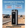 VEVOR Automobilio užvedimo starteris CP-F87, 4000 A, 12 V, 24000 mAh