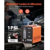 VEVOR Automobilių dūmų nuotėkio detektorius SD712, DC 12 V, juodas/oranžinis